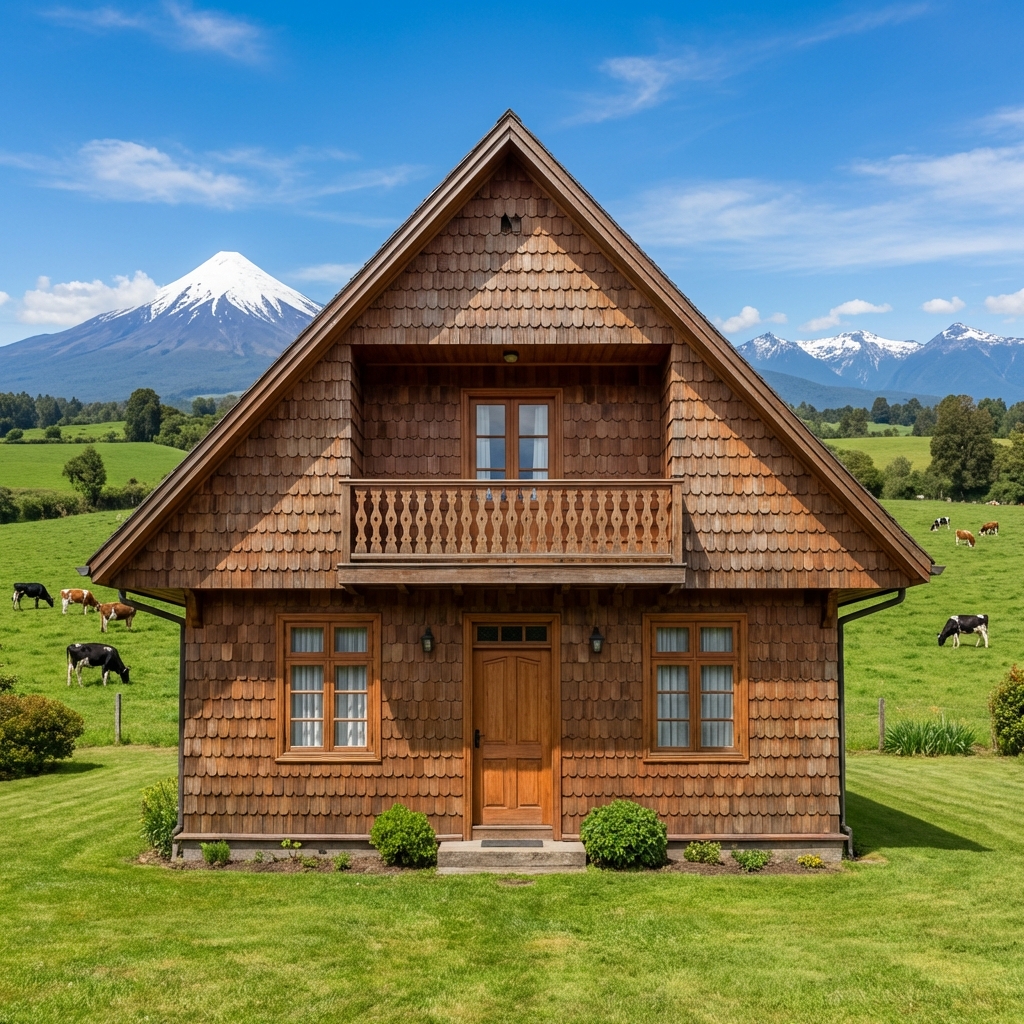 Casa estilo alemán en Osorno
