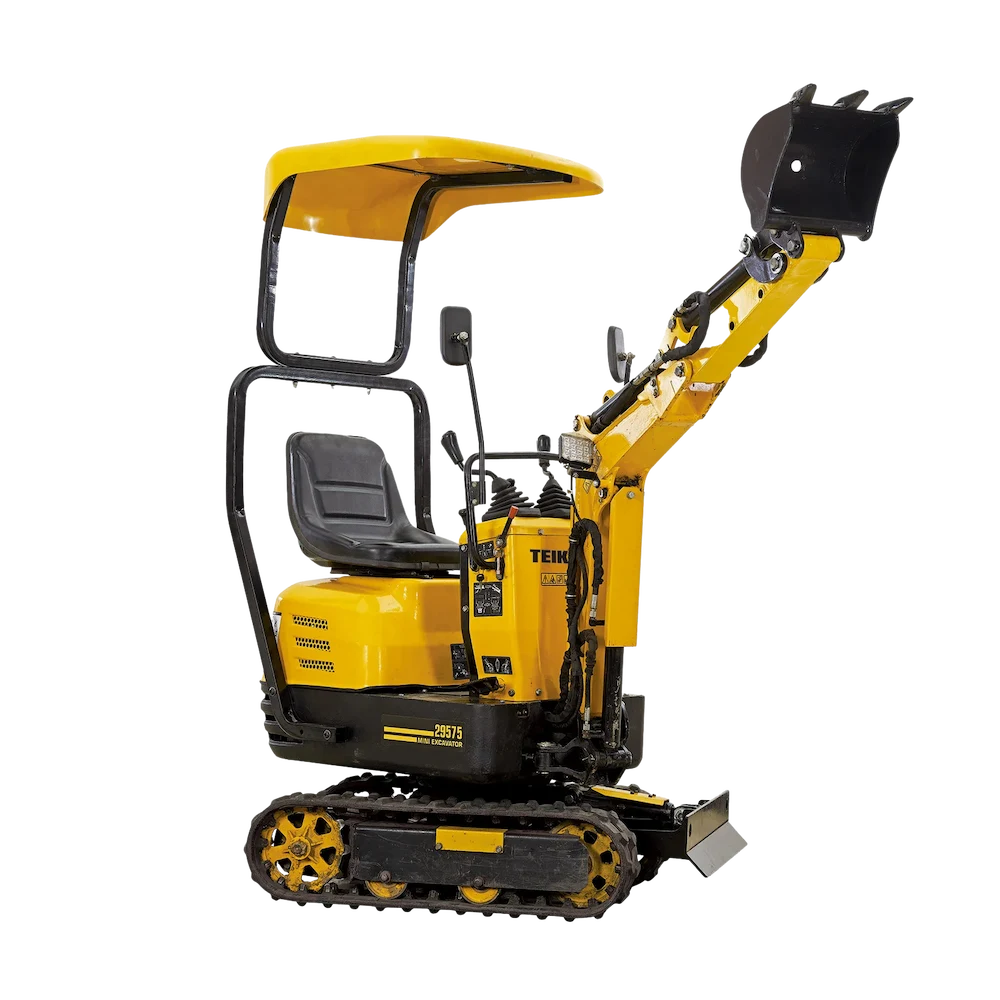 Mini excavadora usada para zanjas, drenajes y trabajos en parcelas en Puerto Montt