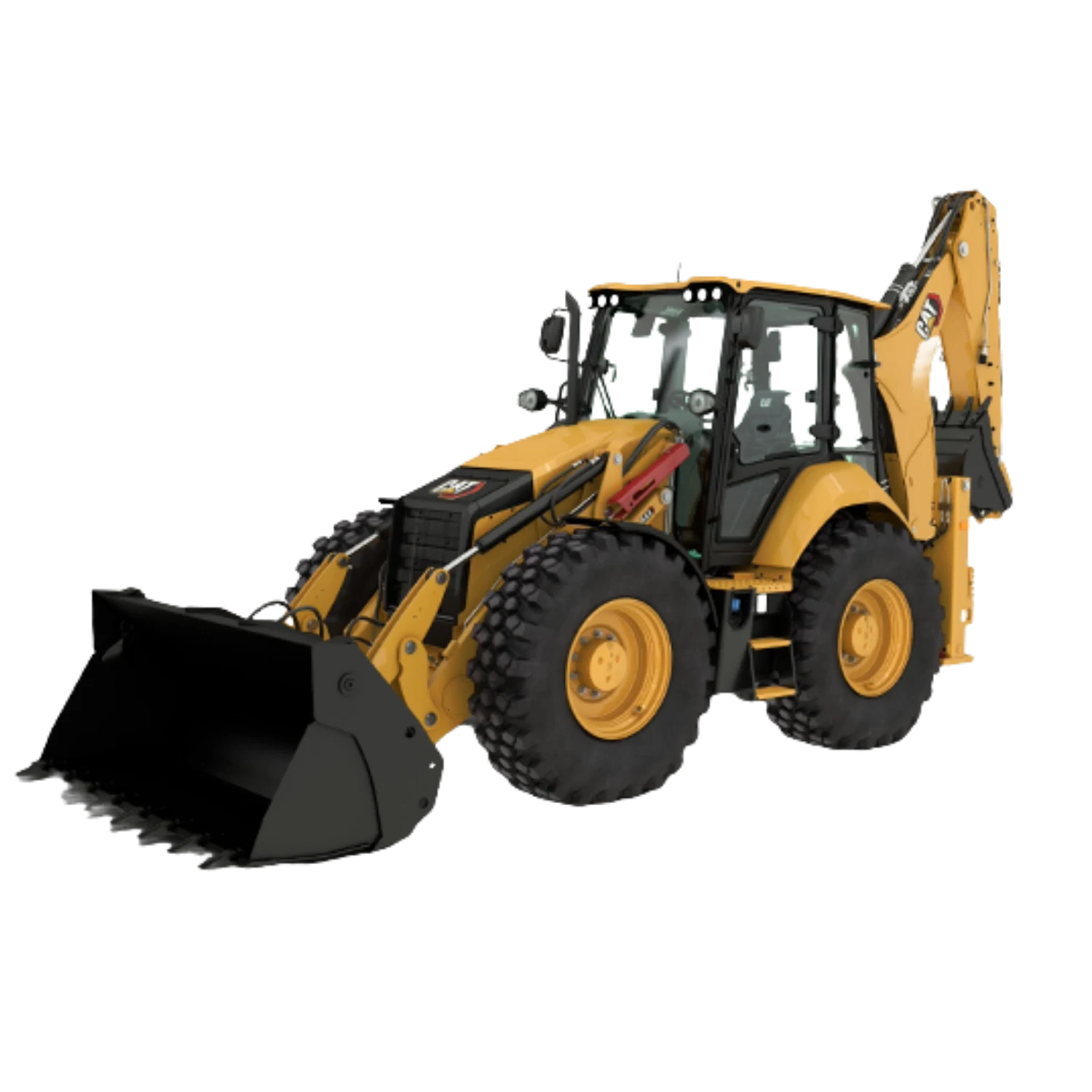 Retroexcavadora usada para zanjas, movimientos de tierra y limpieza de terrenos en Puerto Montt