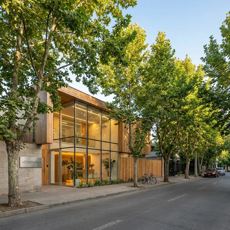 Clínica veterinaria referencial en Las Condes